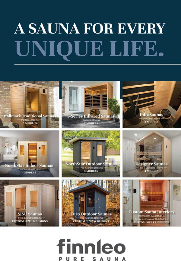 Sauna Overview Unique Life Wall Graphic