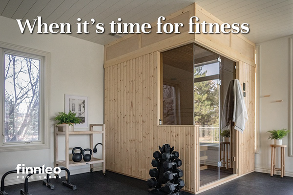 When it's Time for Fitness Wall Graphic